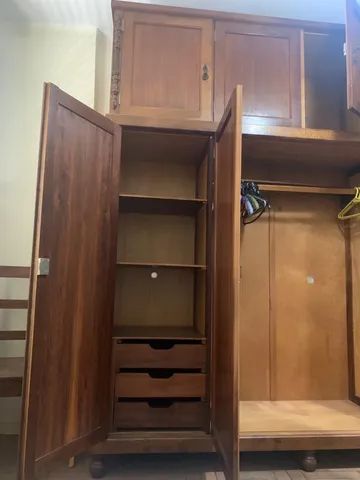 Guarda Roupa Madeira Maçica 4 portas - Foto 3