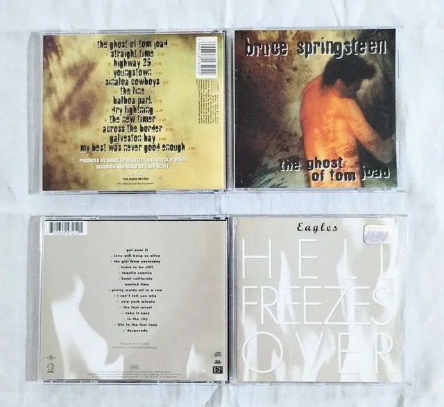 kit 2 CDs- Hell Freezes Over e Bruce Springsteen - The Ghost Of Tom Joad - Foto 2