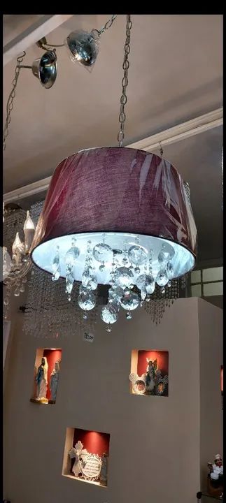 Lustre de Cristal Moderno