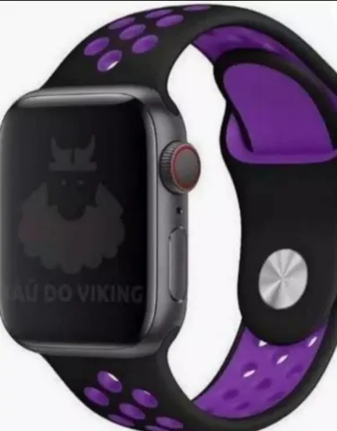 Pulseira Esportiva Furos Apple Watch- Roxo