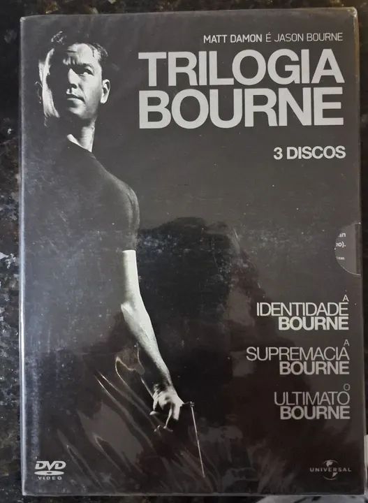 Box trilogia Bourne lacrado
