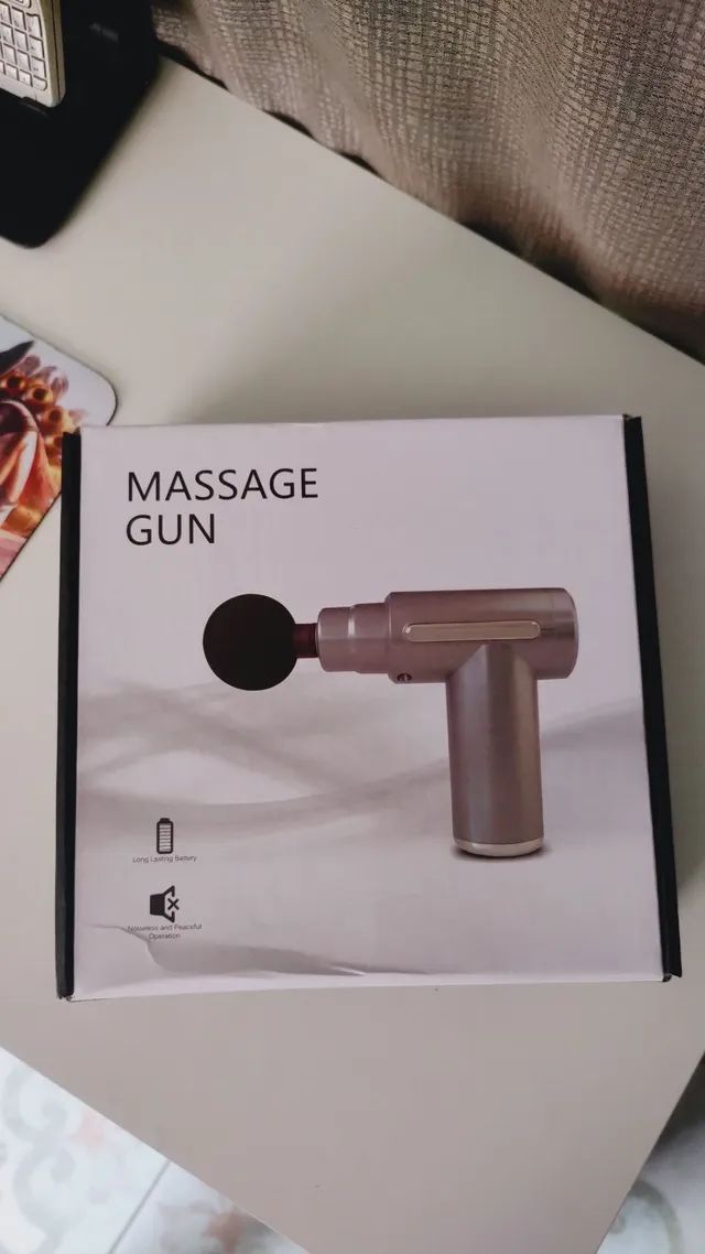 Pistola Massageadora Muscular - Massagem Terapeutica Recarregável 5V Motor Power 25W  - Foto 2