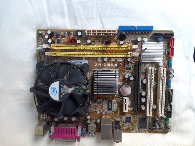 Intel Core 2 Duo 2,6GHz + ASUS P5GC-MX (Senha da BIOS perdida)