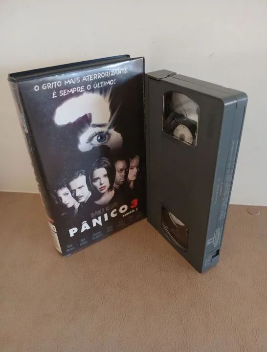 Tilogia em Fitas Vhs Originais Pânico- Legendado - Raro - Foto 4