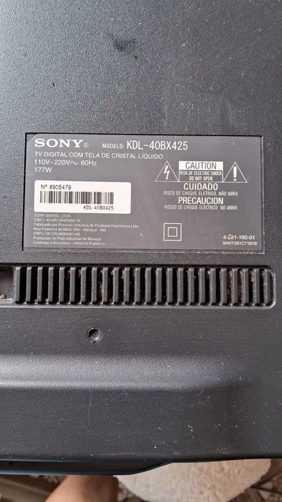 Tv Sony KDL40BX425 - Foto 2
