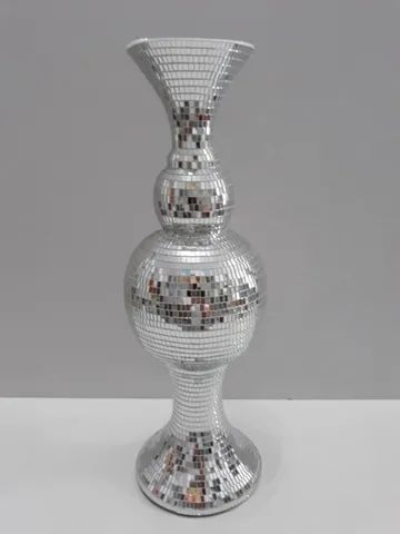 vaso aladim espelhado - peça única - nova