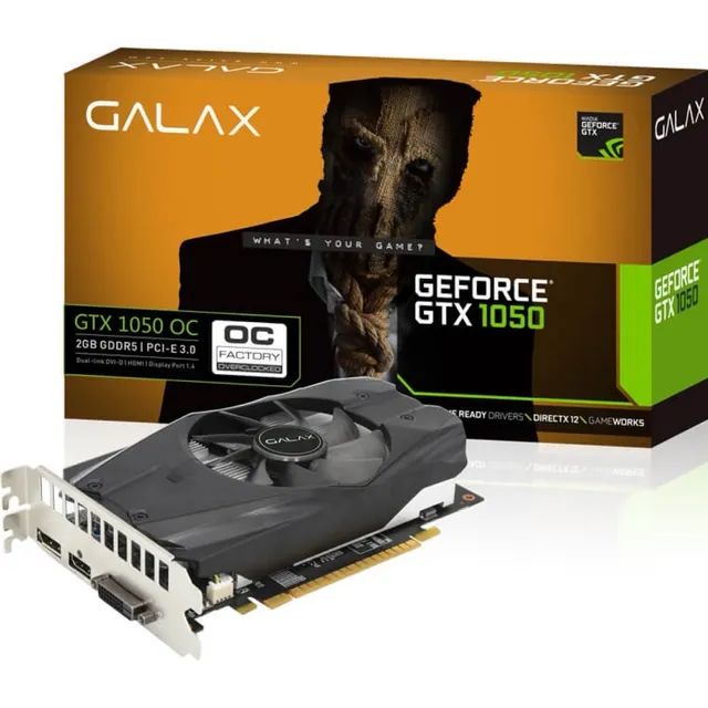 Gtx 1050 2gb online vram