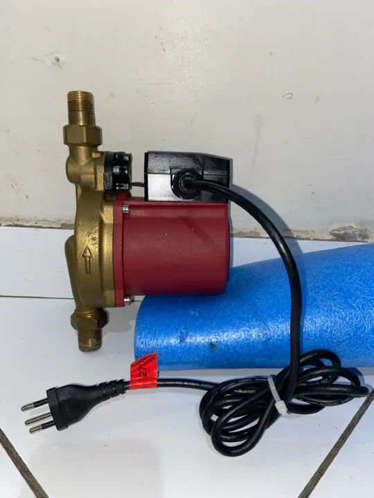 Mini pressurizador, lorenzetti PL-9 127v, com carcaça de bronze  - Foto 3