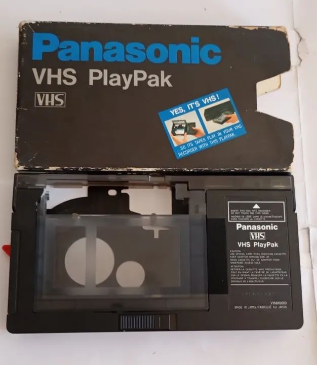 Adaptador VHS-C Panasonic VHS PlayPak