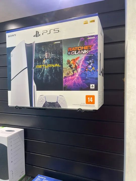 Playstation 5 Mídia Física com jogos Returnal e Ratchet & Clank - Foto 2
