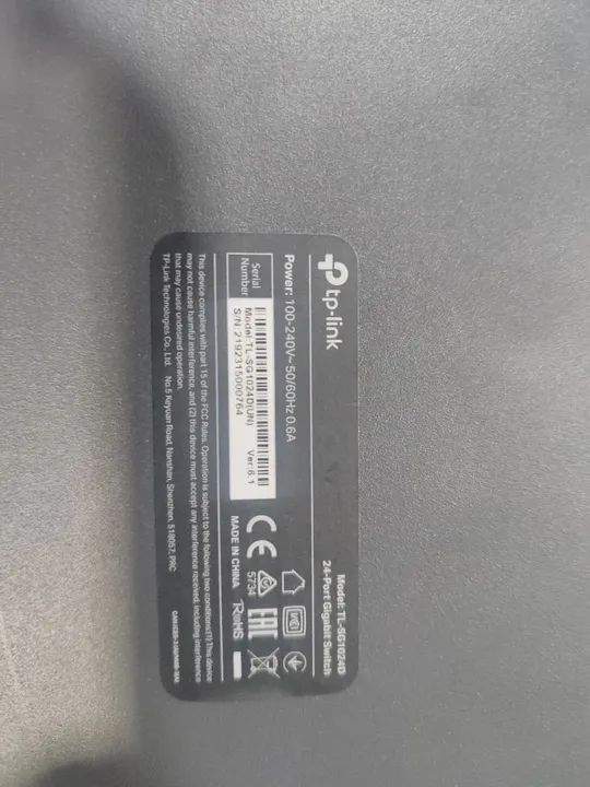 Switch TP-Link TL-SG1024D Gigabit de 24 Portas - Foto 3