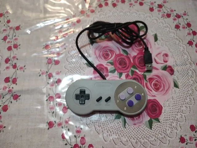 controle usb para pc modelo snes