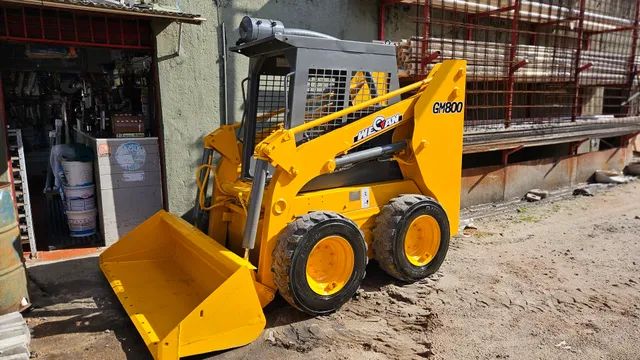 Mini carregadeira wecan GM 800. Único dono!