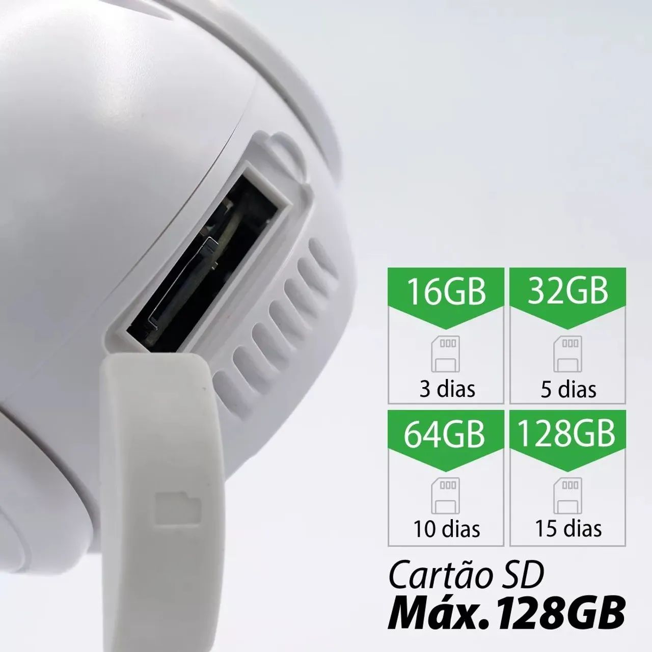 CAMERA IP DE SEGURANÇA EXTERNA WIFI SMART WIFI ICSEE (ENTREGA GRATIS)<br><br> - Foto 2