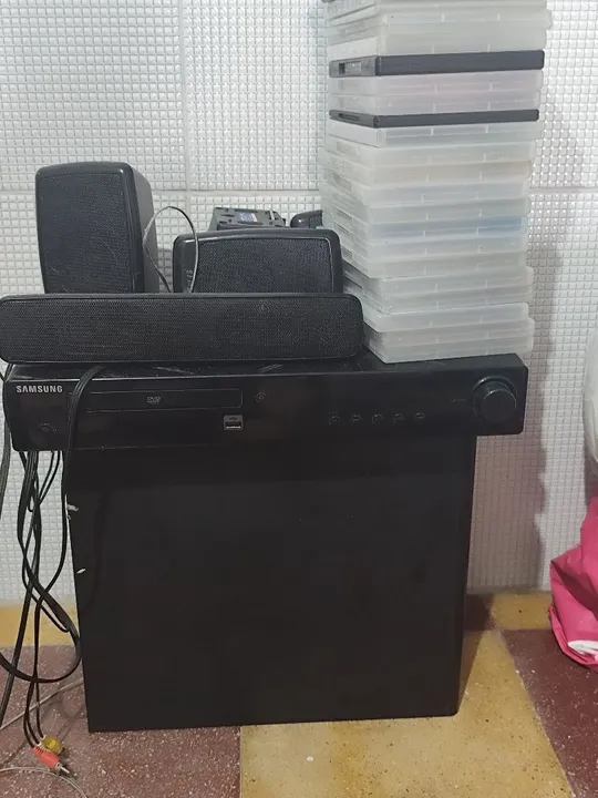 Home Theater Completo Samsung - Ótimo estado!