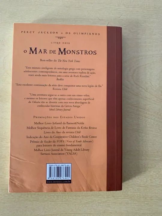 Livro Percy Jackson e o mar de monstros - Foto 2