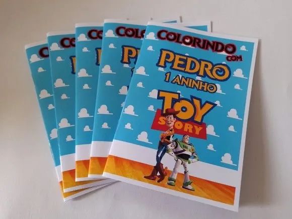 10 livros de colorir personalizado  - Foto 3
