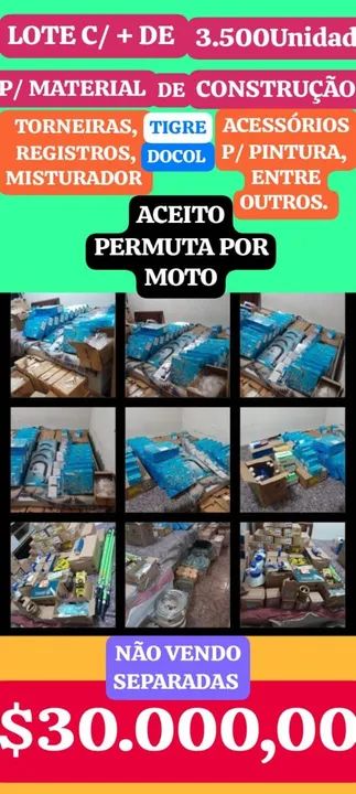 LOTE P/ MATERIAS P/ COSTRUÇÃO,  LEIAM: