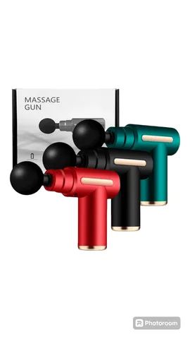 Pistola Massageadora Muscular - Massagem Terapeutica Recarregável 5V Motor Power 25W 
