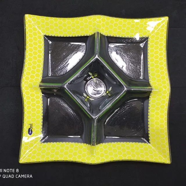 Petisqueira Chip And Dip - Abelhas  28cm 17675 Promoção