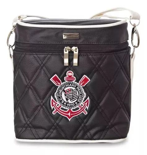 Frasqueira Térmica Corinthians Preta