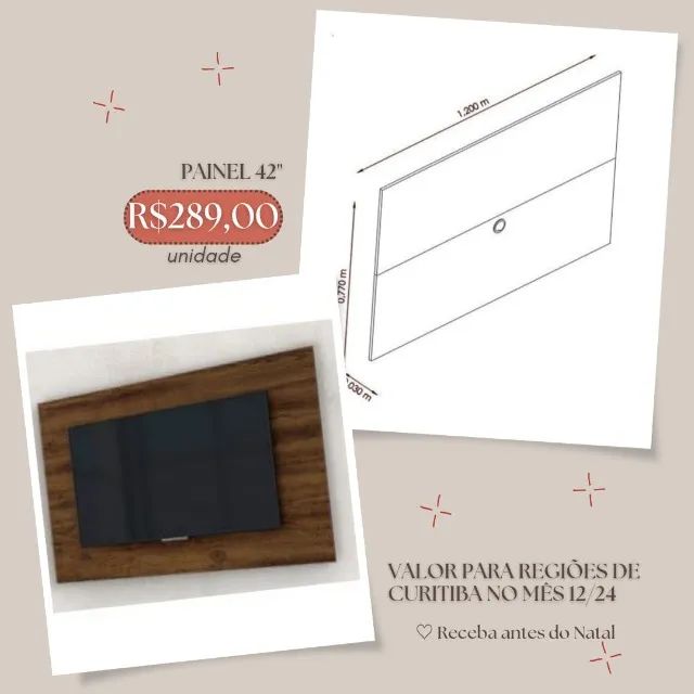 Promoção Painel 42'' - 12/12  