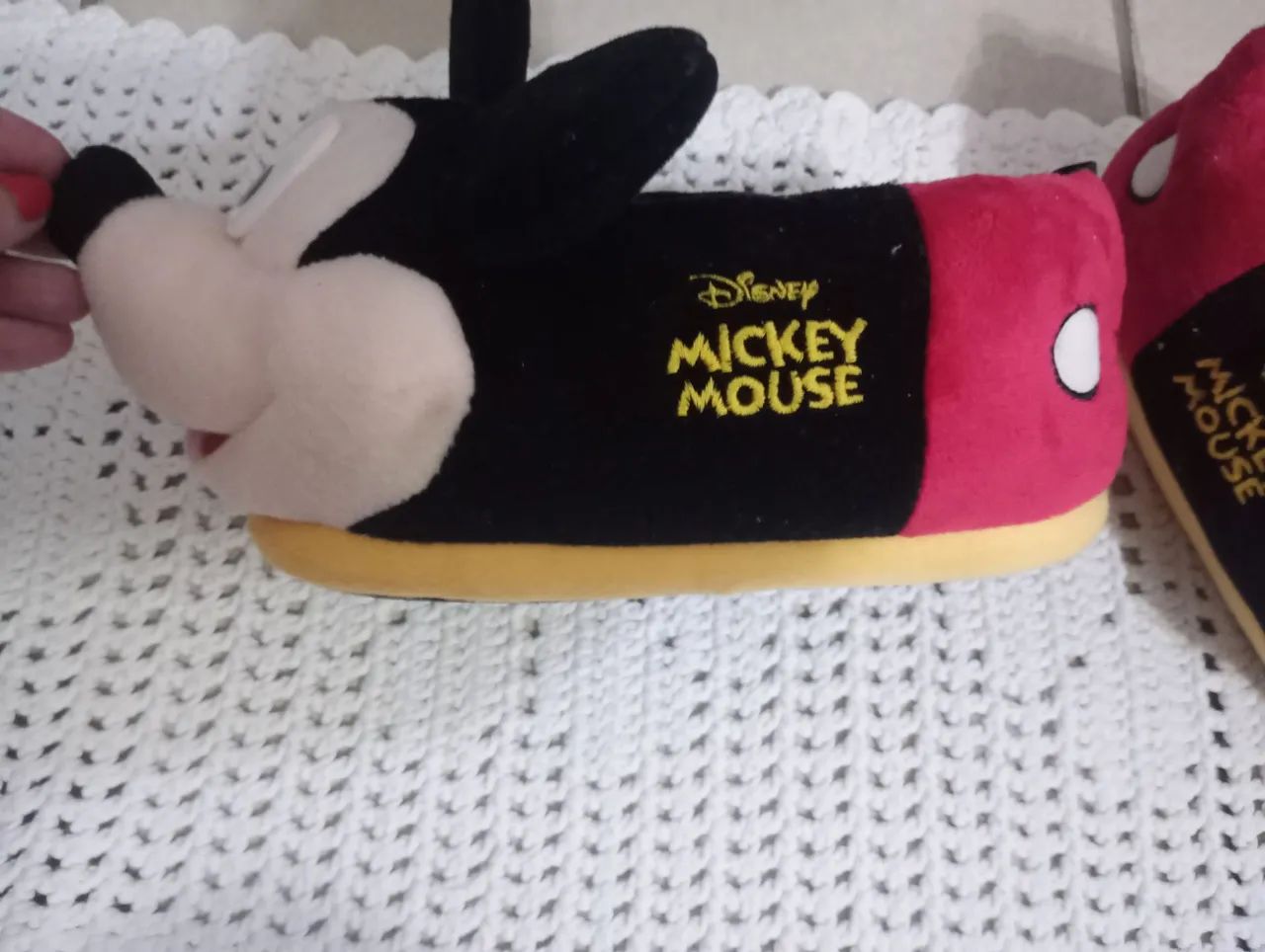 Pantufa Infantil Mickey Mouse - Foto 4
