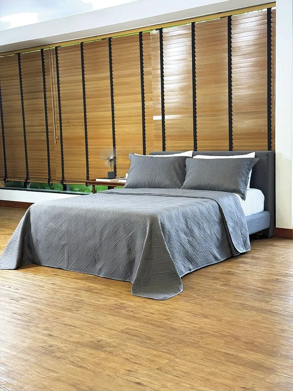 Jogo de Cama Casal Cobre Leito Acolchoadas  - Foto 6