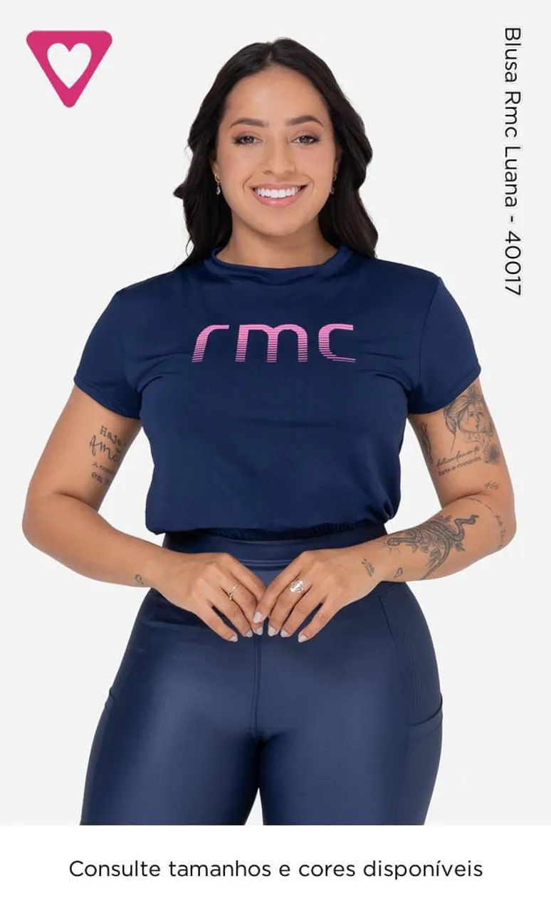Blusa rmc Luana Romance