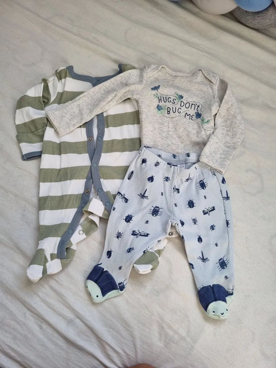 Lote de roupinhas para enxoval de bebê MENINO  - Foto 2