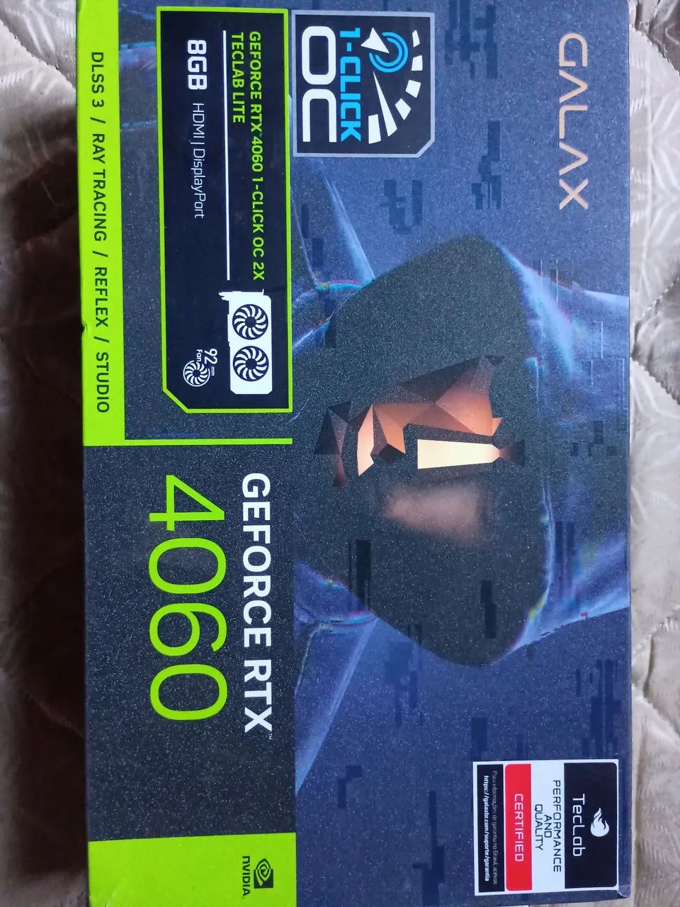 Placa de Vídeo GALAX GeForce RTX 4060 8GB