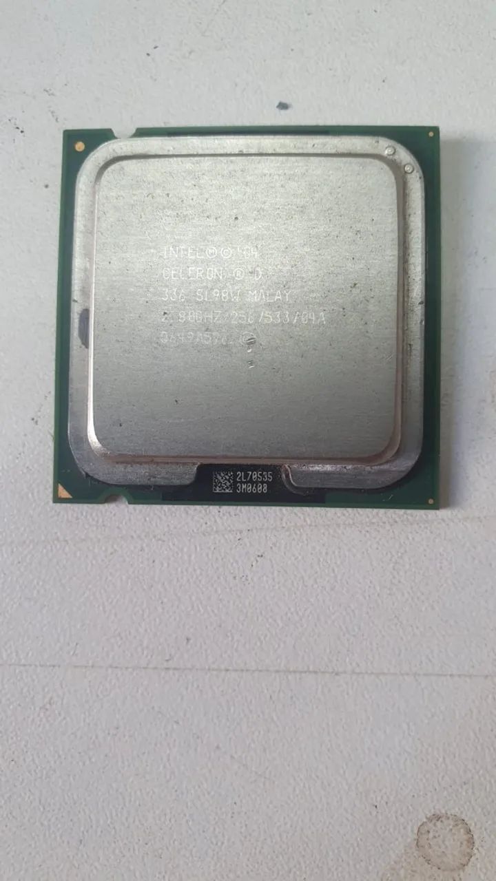 Processador celeron D 2.8 ghz