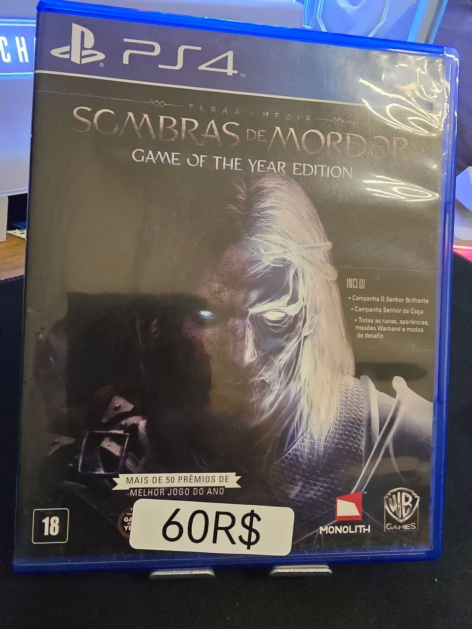 Sombras De Mordor  - PS4