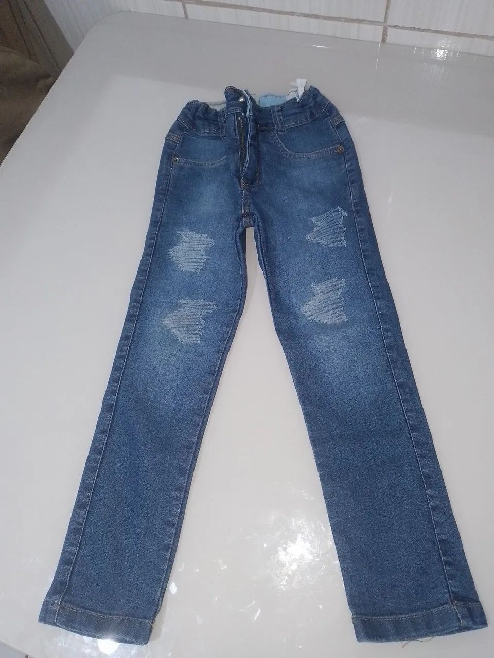 Calça jeans masculino infantil  - Foto 5