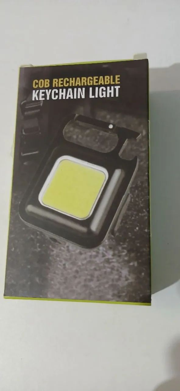 Mini Lanterna LED Recarregável - Chaveiro - Foto 3