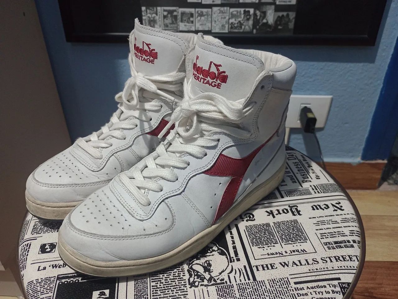 Tênis Cano alto Diadora 1984 (número 37/38)