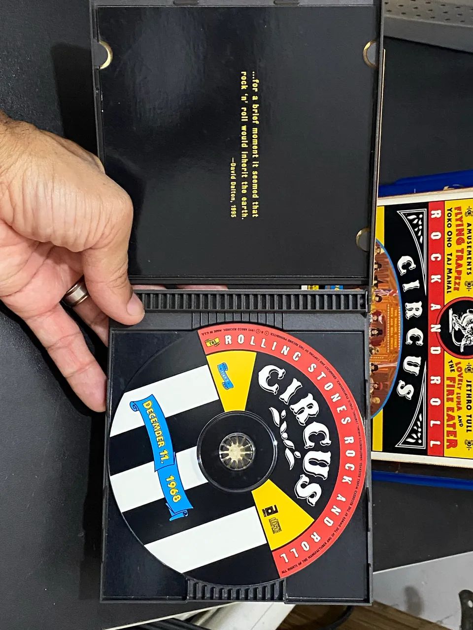 Cd Box Rolling Stones Circus 1968 Raridade / Com Livreto Versão Anos 90 - Foto 3