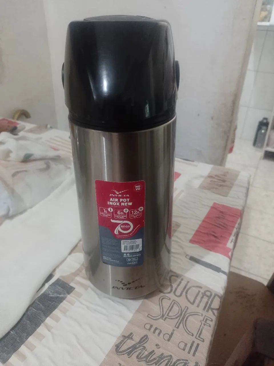 Garrafa Térmica Inox - Foto 2