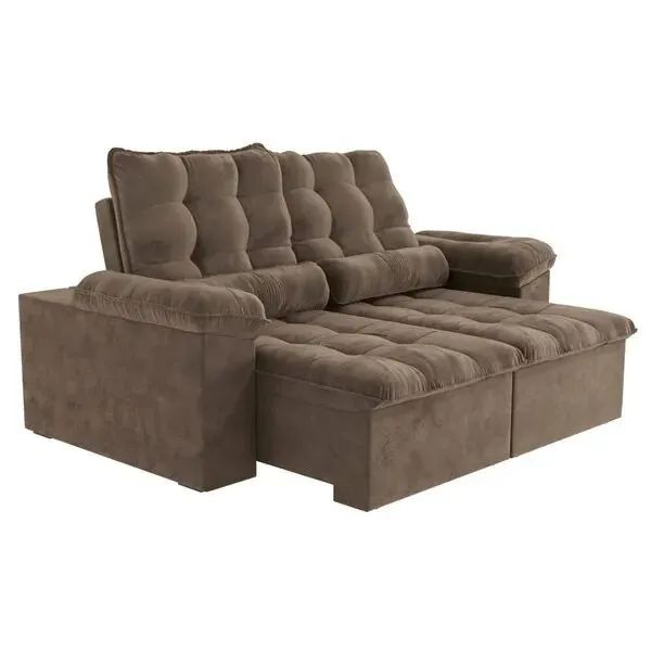 Sofá Retrátil 4 Lugares Tailandes