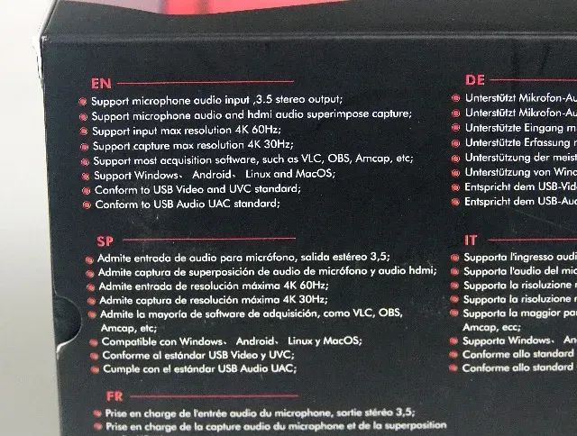 Placa de captura DigitNow HDMI 4K Plus USB3.0, nunca usado - Foto 3