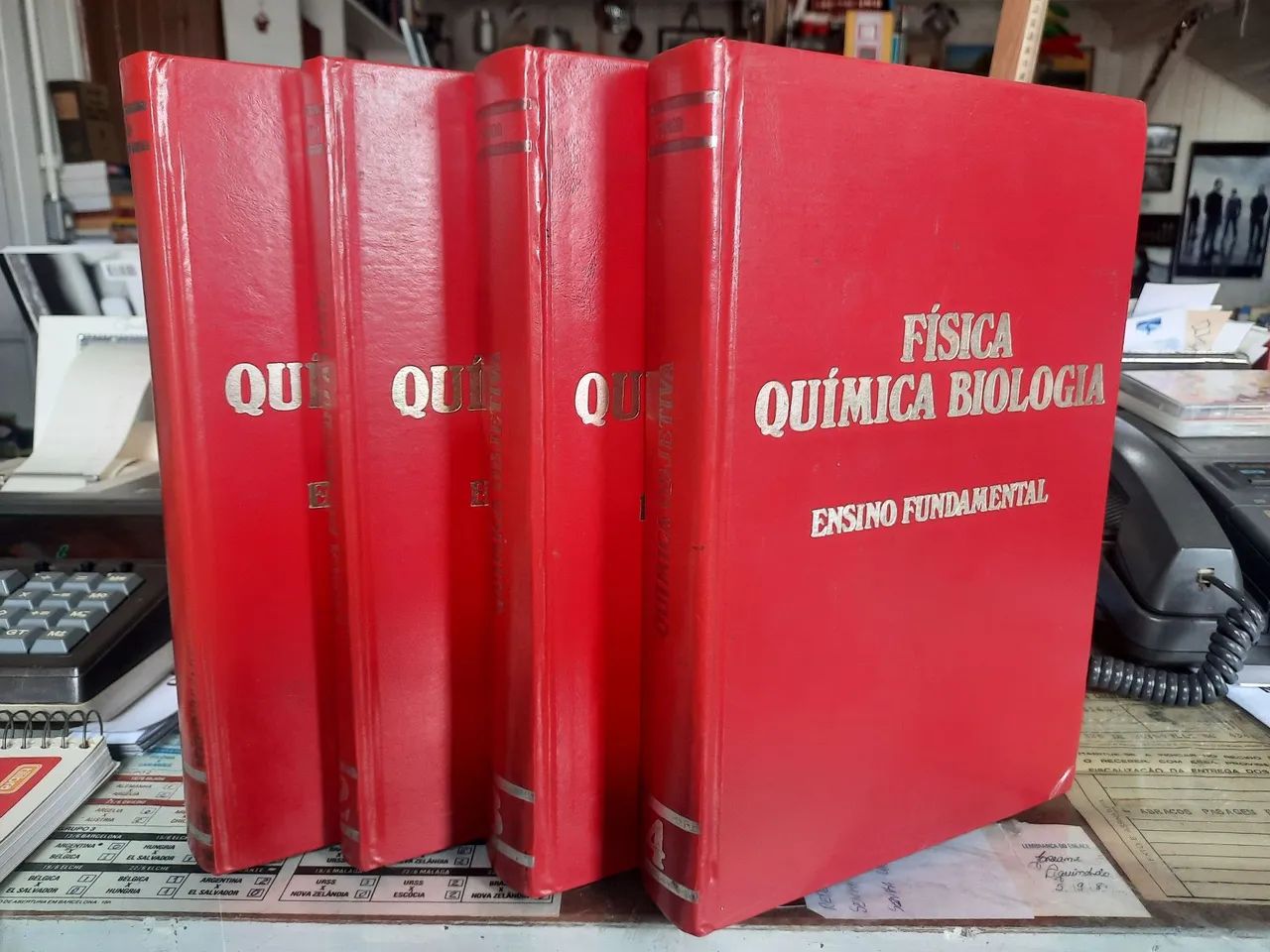 ANNU REV PHYS CHEM v41 1990 物理化学年次学術雑誌 Enciclopédia 4 volumes Física Química Biologia 1968 **leia a