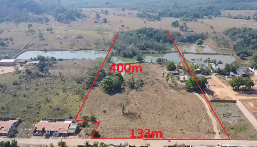 Chácara em ARIQUEMES - 53.000 m2 - 133x400