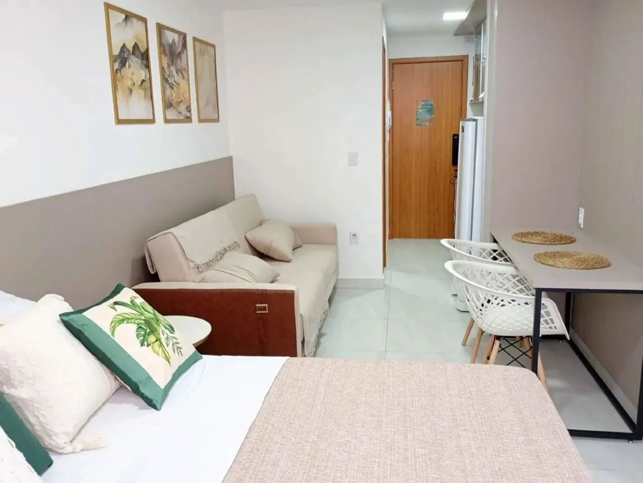 Flat mobiliado para aluguel, 1 quarto, Intermares - Cabedelo/PB