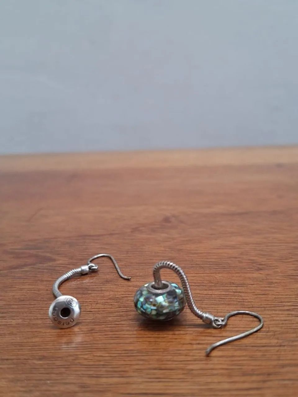brinco persona para charms em prata