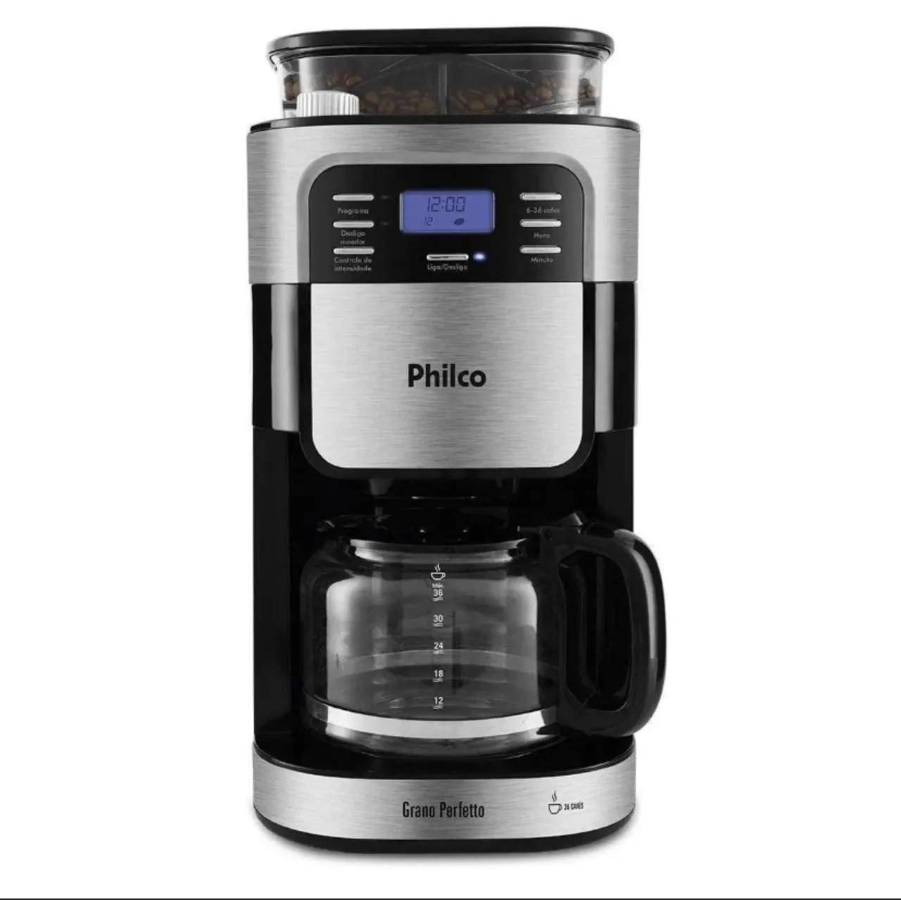 Cafeteira Philco moedor de grãos