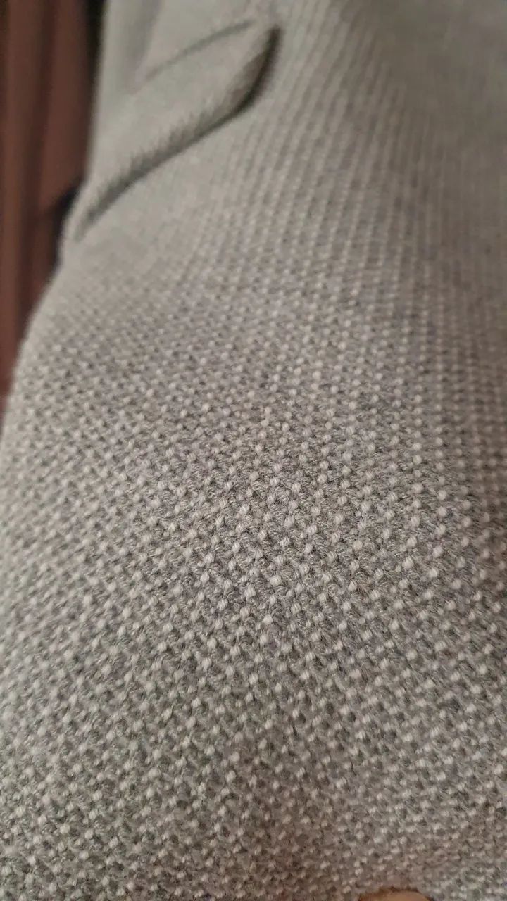 Casaco Blazer Cinza Zara  - Foto 2