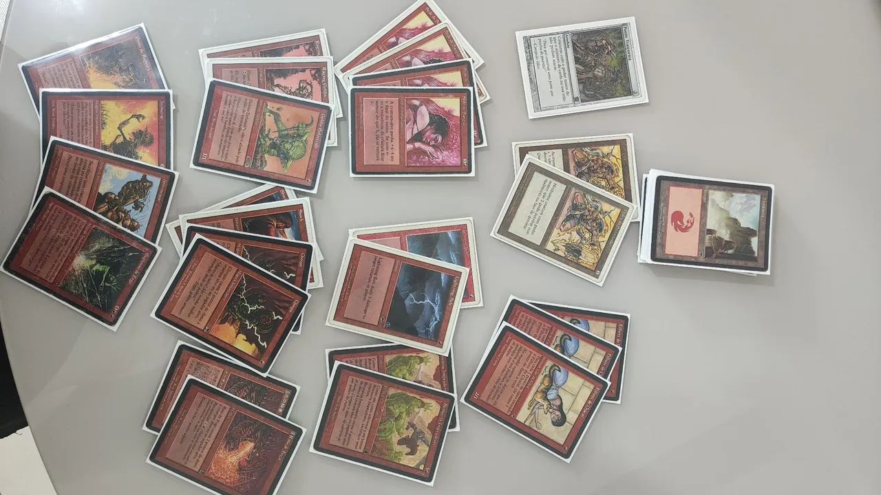 Baralho (Magic The Gathering) - RED (Natal)