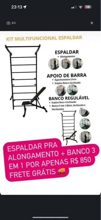 ESPALDAR ALONGADOR FUNCIONAL  A PARTIR DE R$ 650  - Foto 2