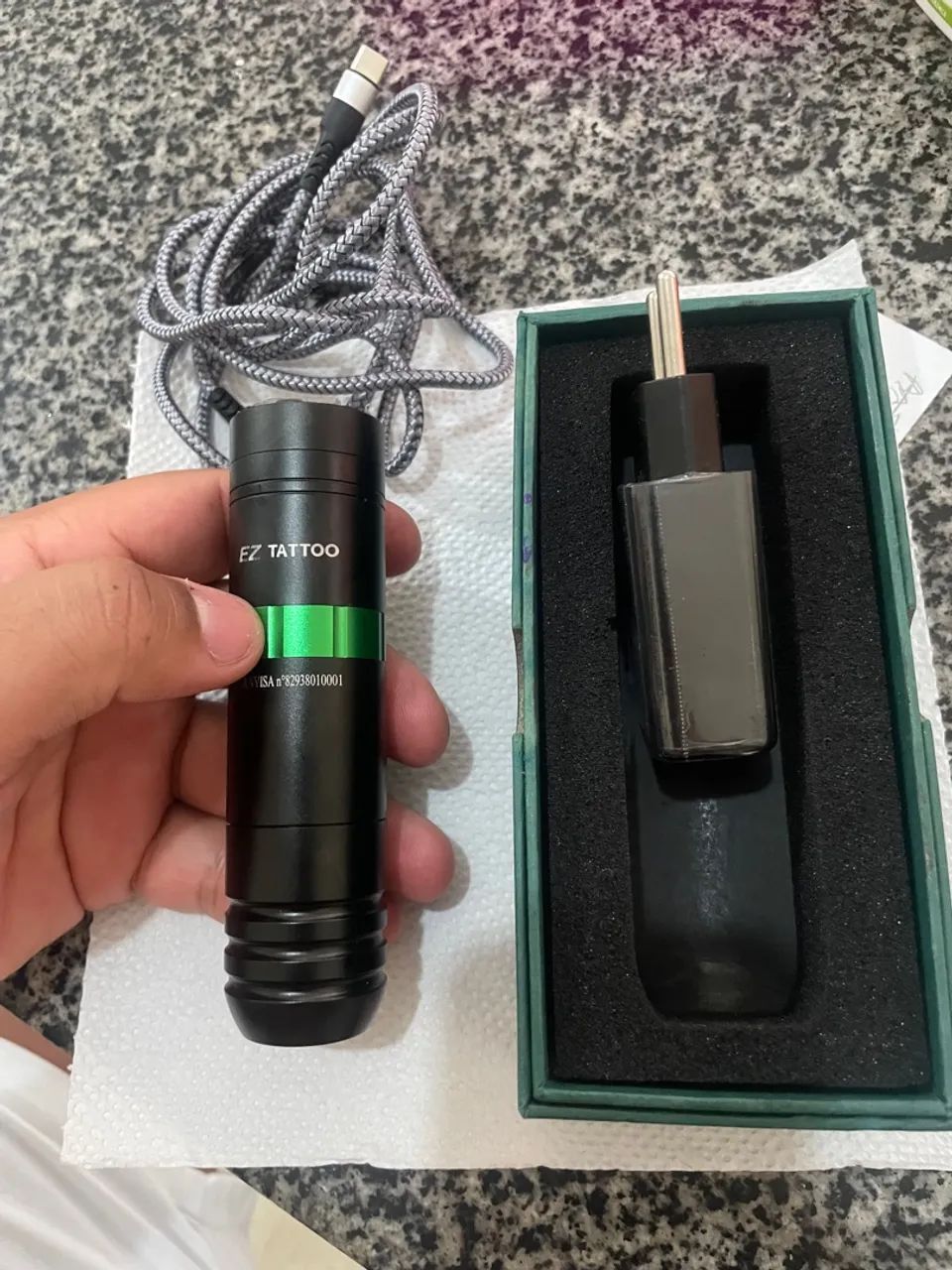 Máquina de tatuagem e micropigmentação EZ Tattoo - Foto 3