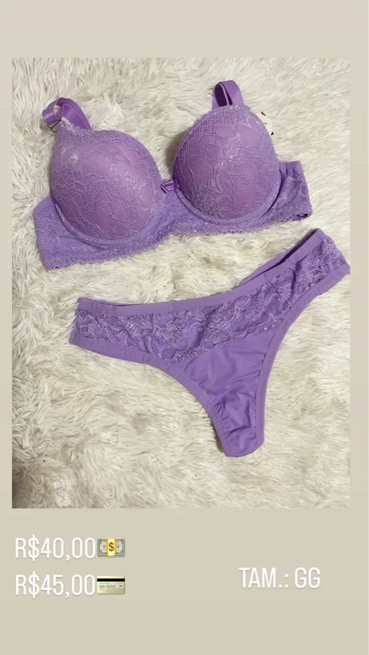 Conjunto lingerie P ao GG - Foto 2